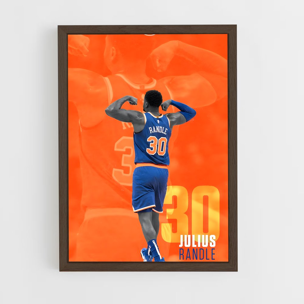 Poster Julius randle – affiche Basketball (vue 5)